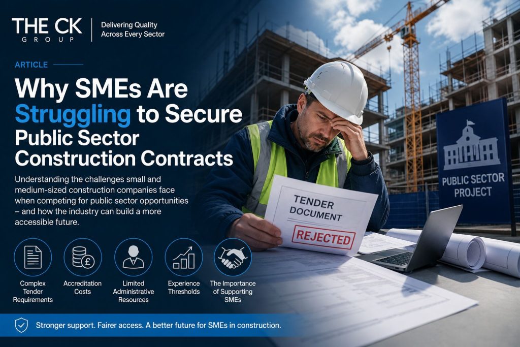 Why SMEs Are Struggling to Secure Public Sector Construction Contracts
